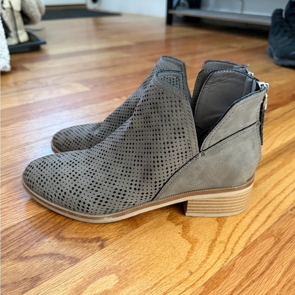 Madden Girl Perforated Ankle Boots